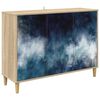vidaXL Kabalas RAALTE Sonoma ąžuolo 102 x 33 x 75 cm Apdirbta mediena