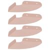 vidaXL Plūduriuojanti lentyna su lentyna 4 pcs Rožinė 15 x 15 x 2 cm