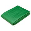 vidaXL Tent su kilpom Žalia 1,5 x 5 m 260 gsm PE