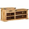 vidaXL suoliukas Ruda 110 x 35 x 50 cm Nesvarus mangas