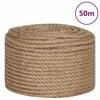 vidaXL Džiuto virvė, 50m ilgio, 12mm storio