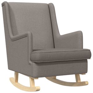 vidaXL Supamasis krėslas Taupe 62 x 80 x 85 cm audinys