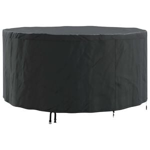 vidaXL Baldų uždangalas 182 x 182 x 85 cm 600D Oksfordo audinys Apvali