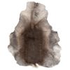 335859 vidaXL Reindeer Skin Mixed Grey 80x130 cm