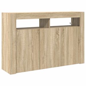 vidaXL Kabalas Sonoma ąžuolas 116 x 30 x 75 cm Apdirbta mediena
