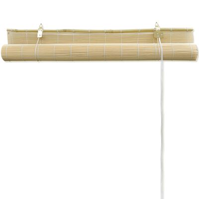 vidaXL Roletas, natūralios spalvos, 150x160cm, bambukas