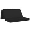 vidaXL Sulankstomas Sofos Lova 120 x 67 x 45 cm Juoda