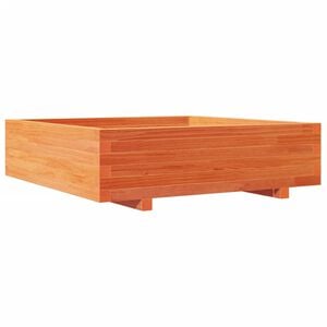 vidaXL Sodo lovelis, va&scaron;ko rudas, 90x90x26,5cm, pu&scaron;ies masyvas
