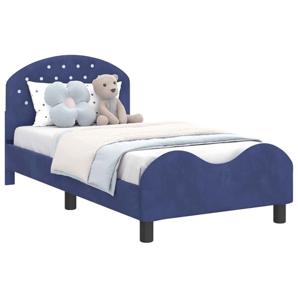 vidaXL Vaikiška lovos konstrukcija su galvūgaliu Policijos mėlyna