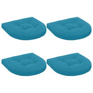 vidaXL 4 dalių sėdynės pagalvėlės 4 vnt. 100% poliesteris