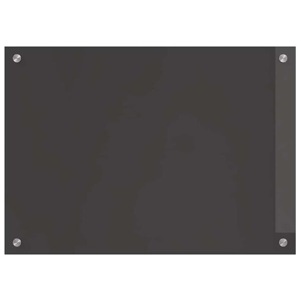 vidaXL Virtuvės užpakalinė plok&scaron;tė 2 pcs Tamsiai pilka 70 x 50 cm