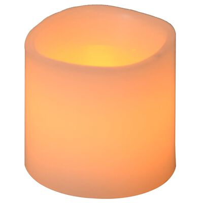 vidaXL Elektrinės LED žvakės, 50vnt., šiltos baltos spalvos