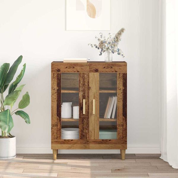 vidaXL Kabalas Senovinis medis 69,5 x 34 x 90 cm Apdirbta mediena