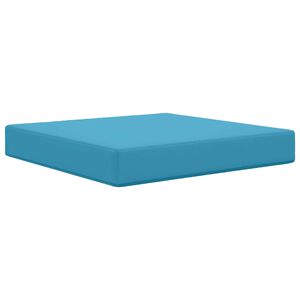 vidaXL Lauko sofa pagalvėlė Karali&scaron;ka mėlyna 60 x 60 x 8 cm