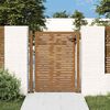 vidaXL Sodo vartai, 100x125 cm, Corten plienas, kvadratinis dizainas