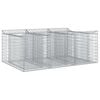 vidaXL Gabioninė pakelta lova 150 x 100 x 60 cm Galvanizuotas plienas