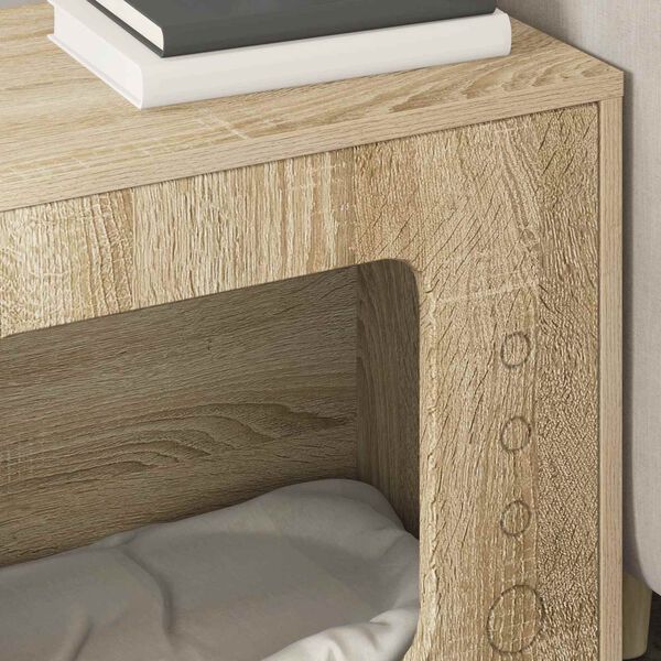 vidaXL Katės namelis Sonoma 51 x 30 x 42 cm Apdirbta mediena