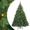 vidaXL Dirbtinė Kalėdų eglutė su 300 LED Žalia 210 cm PE ir PVC