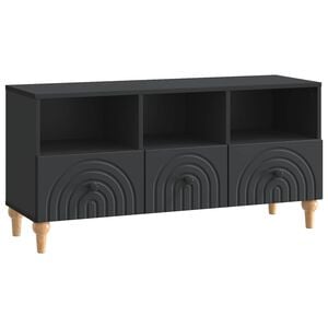 vidaXL Televizoriaus spintelė 102 x 34,5 x 50 cm Juodas