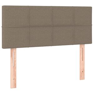 vidaXL Galvūgalis, taupe spalvos, 90x5x78/88cm, audinys