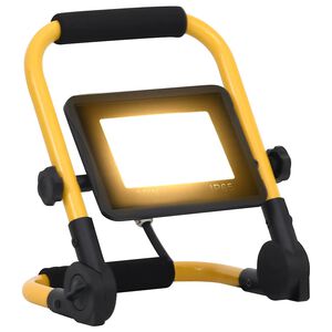 vidaXL LED prožektorius su rankena, &scaron;iltos baltos spalvos, 30W