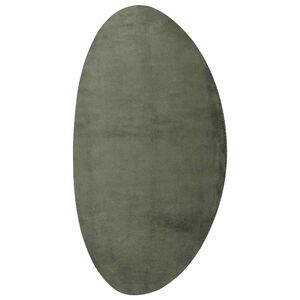 vidaXL Zoninės kiliminės dangos HUARTE Mi&scaron;ko žalia 100 x 200 cm