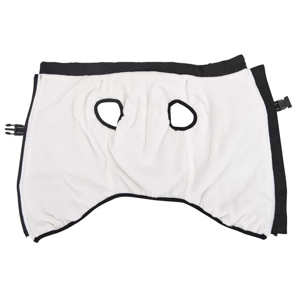 vidaXL &Scaron;uns Kailinis Juoda L48 Fleece ir poliesteris