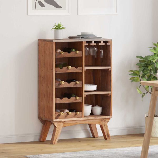 vidaXL Kabykla Ruda 60 x 30 x 90 cm Kietas atkurtas medis