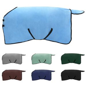 vidaXL Arklių antklodė Pilnas akvamarinas Poliesteris