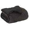 vidaXL Pilna metų antklodė Tik&scaron;tas Antracitas 155 x 220 cm