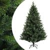 vidaXL Dirbtinė Sulankstoma Kalėdų Eglutė 120 cm PVC ir metalas Žalia