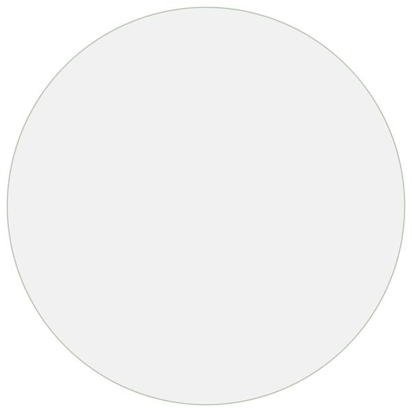 vidaXL Stalo apsauga, permatoma, 110cm skersmens, 1,6mm, PVC