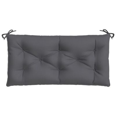 vidaXL Sodo suoliuko pagalvėlė, antracito spalvos, 100x50x7cm, audinys