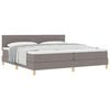 vidaXL Kiemas lova su pagalve Tortora 200 x 200 cm audinys