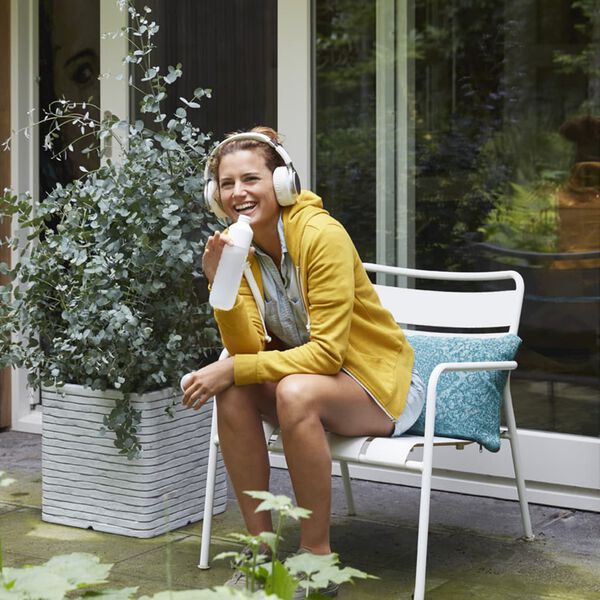 Capi Vazonas Nature Row, dramblio kaulo, 40x40cm, kvadratinis, KRWI903