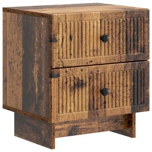 vidaXL &Scaron;alia lovos spintelė Sendintos medienos 43 x 34,5 x 47,5 cm
