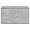 vidaXL Prie&scaron;kambario suoliukas, betono, 80x40x45cm, apdirbta mediena