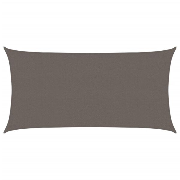 vidaXL Uždanga nuo saulės, antracito spalvos, 2,5x4,5m, HDPE, 160g/m²