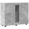 vidaXL Medinė spinta Betono pilka 88,5 x 30,5 x 73 cm Apdirbta mediena