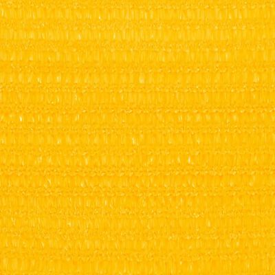 vidaXL Uždanga nuo saulės, geltonos spalvos, 3/4x3m, HDPE, 160g/m²