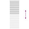 vidaXL zebrinės žaliuzės 90x230 cm audinio plotis 85,9 cm poliesteris