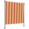 vidaXL Lauko Ritininė Žaliuzė Įvairiaspalvis 200 x 270 cm