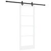 vidaXL Slankios durys Balta 83 x 211 cm