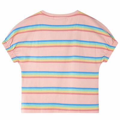 Vaikiški marškinėliai, persikinės spalvos, 92 dydžio