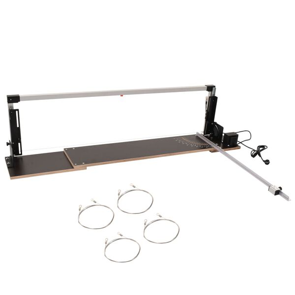 vidaXL Porolono pjaustyklė, 200W, fanera