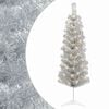 vidaXL Dirbtinis lieknas Kalėdų medis 150 cm 150 LED &Scaron;ilta balta