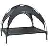 vidaXL &Scaron;uo Lova 104 x 86 x 84,5 cm Plienas Juoda