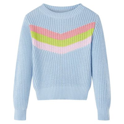 Vaikiškas megztinis, mėlynos spalvos, megztas, 92 dydžio