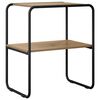 vidaXL Konsolinis stalas Artisano ąžuolo 100 x 42,5 x 70 cm