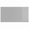vidaXL Virtuvės užpakalinė plokštė Šviesiai pilka 110 x 60 x 0,6 cm